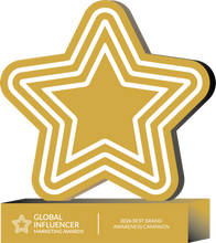 Load image into Gallery viewer, Global Influencer Marketing Awards 2026: Gold