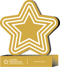 Load image into Gallery viewer, Global Influencer Marketing Awards 2026: Gold
